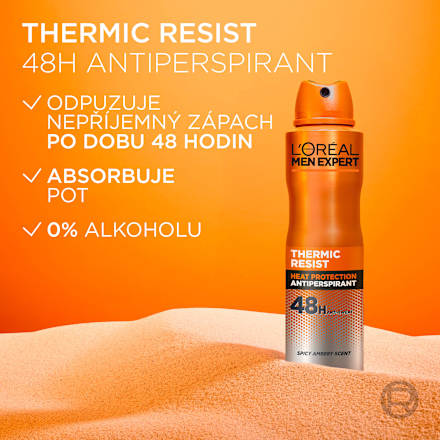 antiperspirant sprej Thermic Resist L'ORÉAL PARiS MEN EXPERT