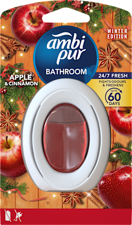 Fürdőszobai illatosító gél Fűszeres alma illattal ambi pur