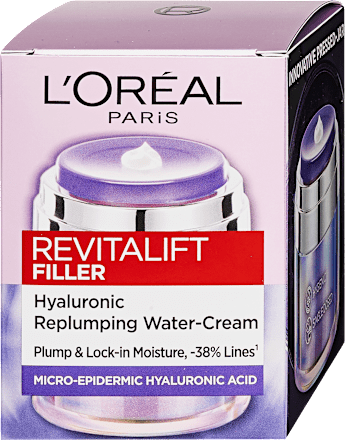 Vyplňujúci hydratačný pleťový krém Revitalift Filler Hyaluronic Replumping L'ORÉAL PARiS REVITALIFT