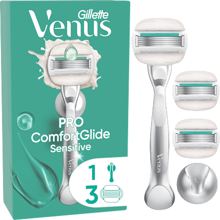 Rasierer, Pro Comfortglide Sensitive Vorteilspack Gillette Venus