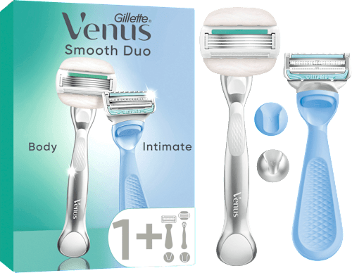 Rasierer Set, Smooth Duo Body & Intimate Gillette Venus
