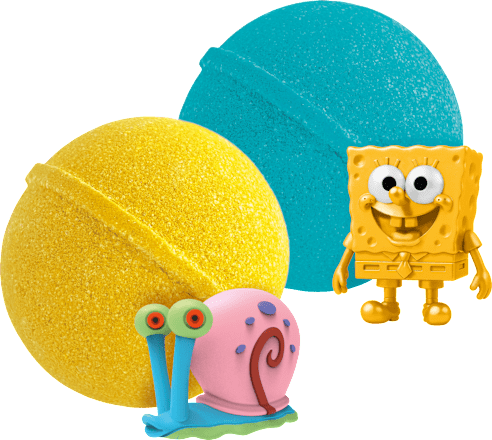 Badezusatz Kinder Badebombe Golden Spongebob sortiert CRAZE