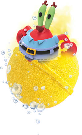 Badezusatz Kinder Badebombe Golden Spongebob sortiert CRAZE