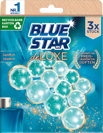 WC-Stein Deluxe Sanfter Jasmin BLUE STAR