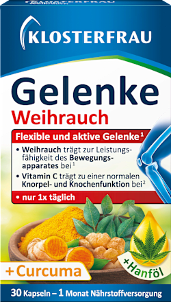 Gelenke Curcuma + Weihrauch KLOSTERFRAU