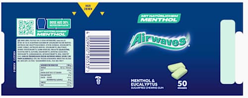 Kaugummi, Menthol & Eukalyptus Airwaves