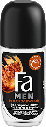 RED CEDARWOOD anti-perspirant roll-on za muškarce Fa Men