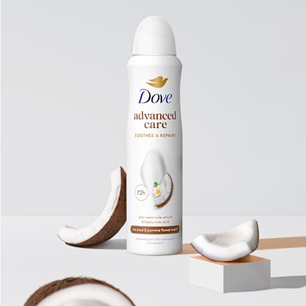 advanced CARE coconut & jasmine flower antiperspirant dezodorans u spreju Dove