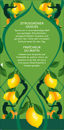 Kräutertee, Zitrus Mate Green (20 Beutel) pukka