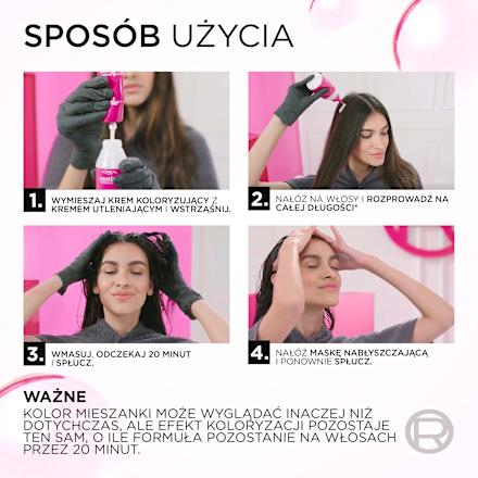 Farba do włosów Gloss 1021 Jasny perłowy blond L'ORÉAL PARiS casting CRÈME GLOSS