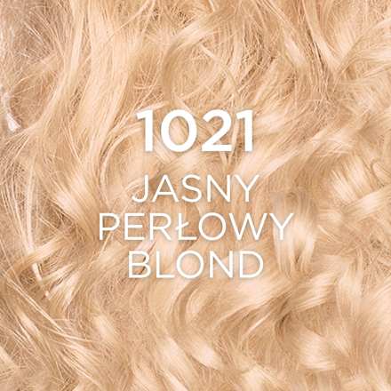 Farba do włosów Gloss 1021 Jasny perłowy blond L'ORÉAL PARiS casting CRÈME GLOSS