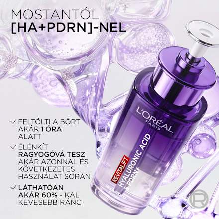 Feltöltő arcszérum hialuronsavval + PDRN L'ORÉAL PARiS REVITALIFT
