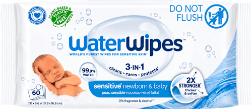 ubrousky vlhčené Newborn&Baby 3in1 WaterWipes