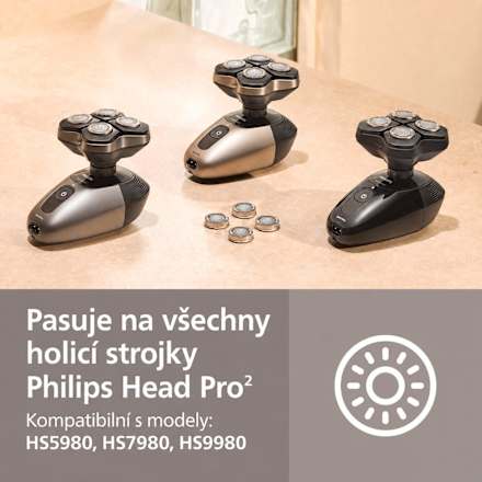 Head Pro Series 5000 holicí strojek na hlavu HS5980/15 Philips