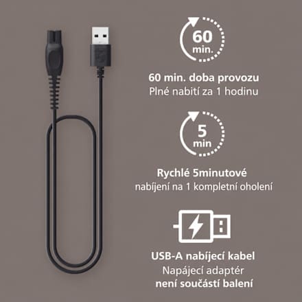 Head Pro Series 5000 holicí strojek na hlavu HS5980/15 Philips