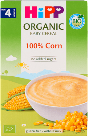 BIO nemléčná kukuřičná kaše 100 % kukuřičná HiPP