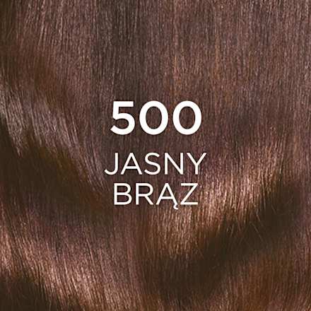 Farba do włosów bez amoniaku, 500 Jasny Brąz L'ORÉAL PARiS casting CRÈME GLOSS