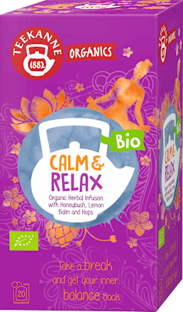 Organics čaj Calm & Relax, 20 vrećica TEEKANNE