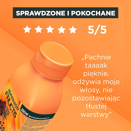 Szampon regenerujący Papaya Hair Food GARNIER FRUCTIS