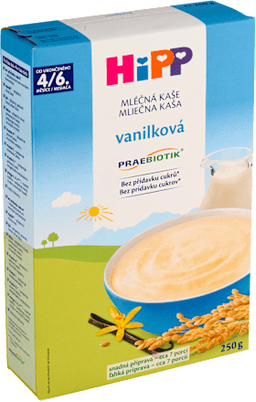 mléčná kaše PRAEBIOTIK vanilková HiPP