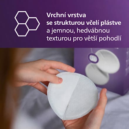 jednorázové prsní vložky bílé SCF254/13 PHILIPS AVENT