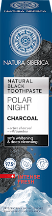 Zubná pasta s aktívnym uhlím Polar Night NATURA SIBERICA
