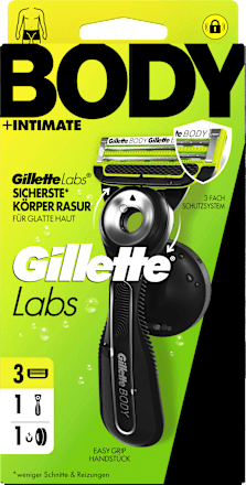 Rasierer, Labs Body & Intimate Vorteilspack Gillette