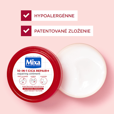 Regeneračná masť Mixa 10v1 Cica Repair+ Mixa