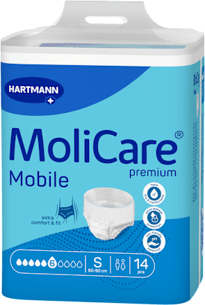 Mobilne neprepustne hlačke Premium Mobile 6, velikost S HARTMANN MoliCare