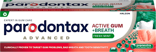 Zobna pasta Active Gum + Breath Fresh Mint parodontax