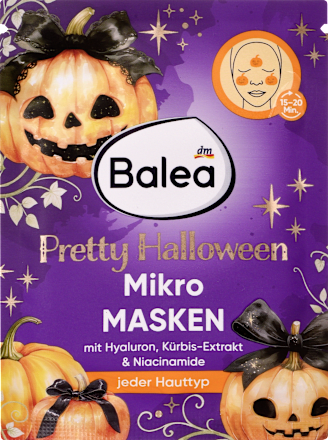 mikro pleťová maska Pretty Halloween Balea