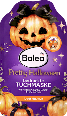 textilní pleťová maska Pretty Halloween Balea