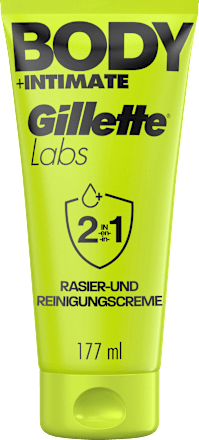 Rasier- & Reinigungscreme, Labs Body & Intimate Gillette