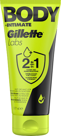 Rasier- & Reinigungscreme, Labs Body & Intimate Gillette