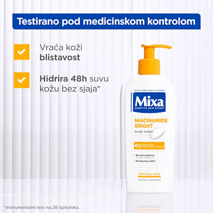 Losion za telo NIACINAMIDE BRIGHT Mixa
