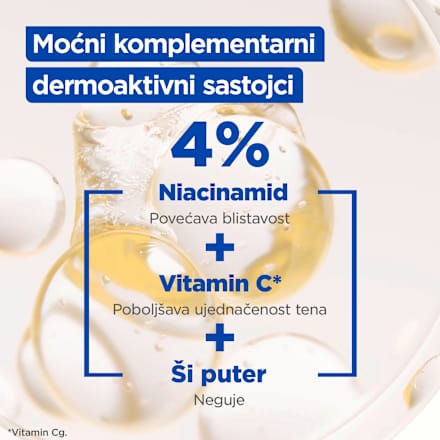 Losion za telo NIACINAMIDE BRIGHT Mixa