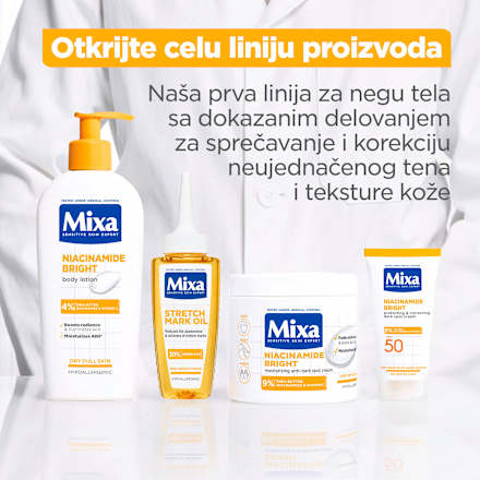 Losion za telo NIACINAMIDE BRIGHT Mixa