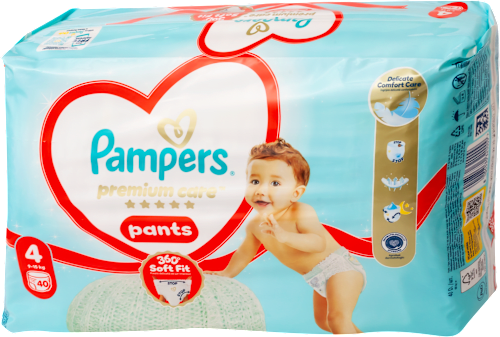 Pelene gaćice, veličina 4 (9- 15g) Pampers premium care