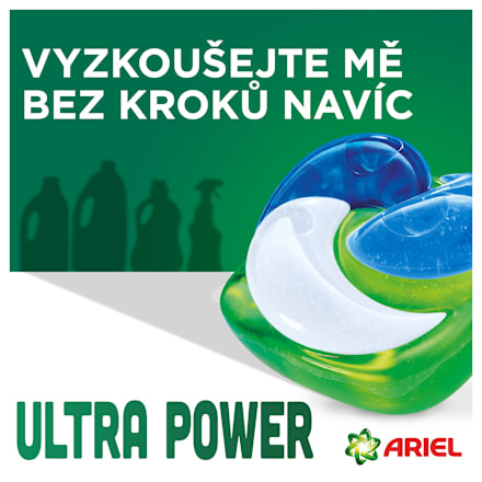 prací kapsle Ultra Power Universal+ Ariel
