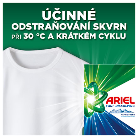 prací prášek Alpine Fresh Ariel