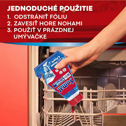 Intenzívny čistič umývačky riadu 5v1 Somat