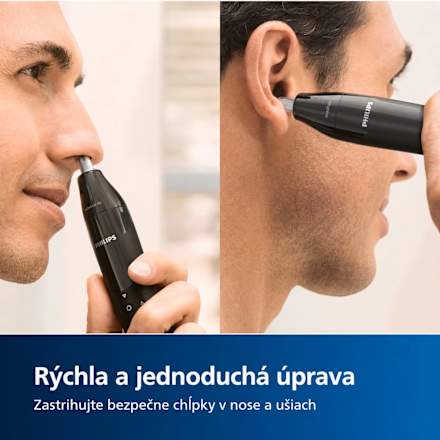 Zastrihávač chĺpkov v nose a ušiach Nose Trimmer NT1000 Philips