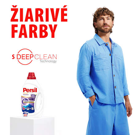 Pracie kapsuly Discs 4v1 Deep Clean Color Persil