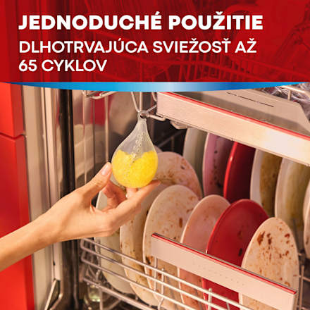 Osviežovač do umývačky riadu Deo Perls Lemon Somat