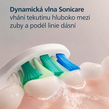 Náhradné hlavice InterCare, Medium Soft, biela, 2+1 GRATIS Philips Sonicare