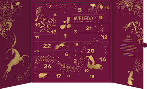 Adventskalender 2026 Naturkosmetik WELEDA