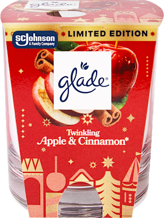 vonná svíčka Apple & Cinnamon glade