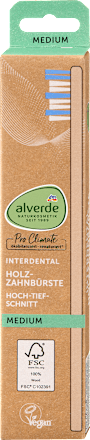 Interdental Zahnbürste hoch tief, medium alverde NATURKOSMETIK