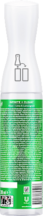 Univerzálny čistiaci sprej Infinite+Clean All in One - limetka a citrónová tráva Cif