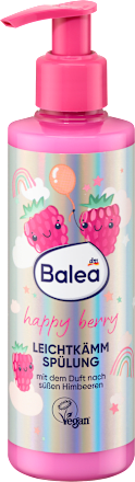 Balzam za lažje razčesavanje las z vonjem malin Balea